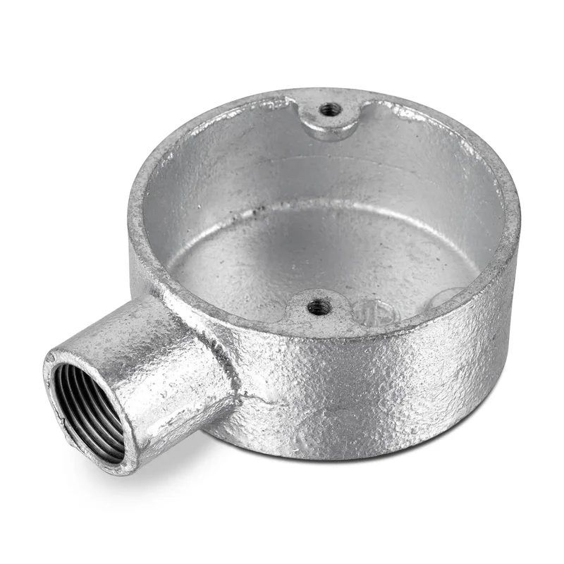 Leuchtkasten Armatur Verzinkter Stahl Klemmenkasten für Lampe ~3226