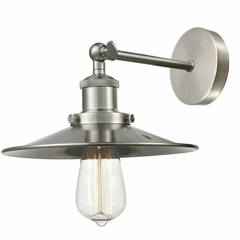 Moderne Wandleuchte Retro Wandlampe E27 Lampenfassung ~3268
