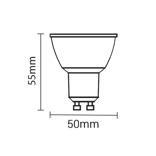LED-Spot GU10 | 5Watt | 220V | 38°
