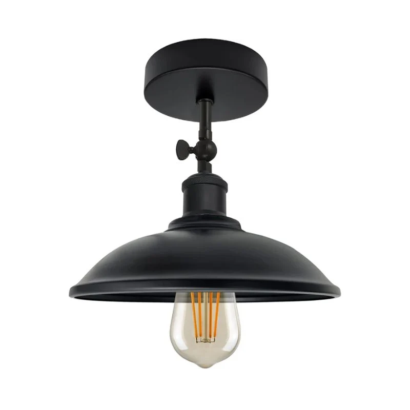 Schwarze Deckenleuchten verstellbar Vintage Deckenlampe~3259