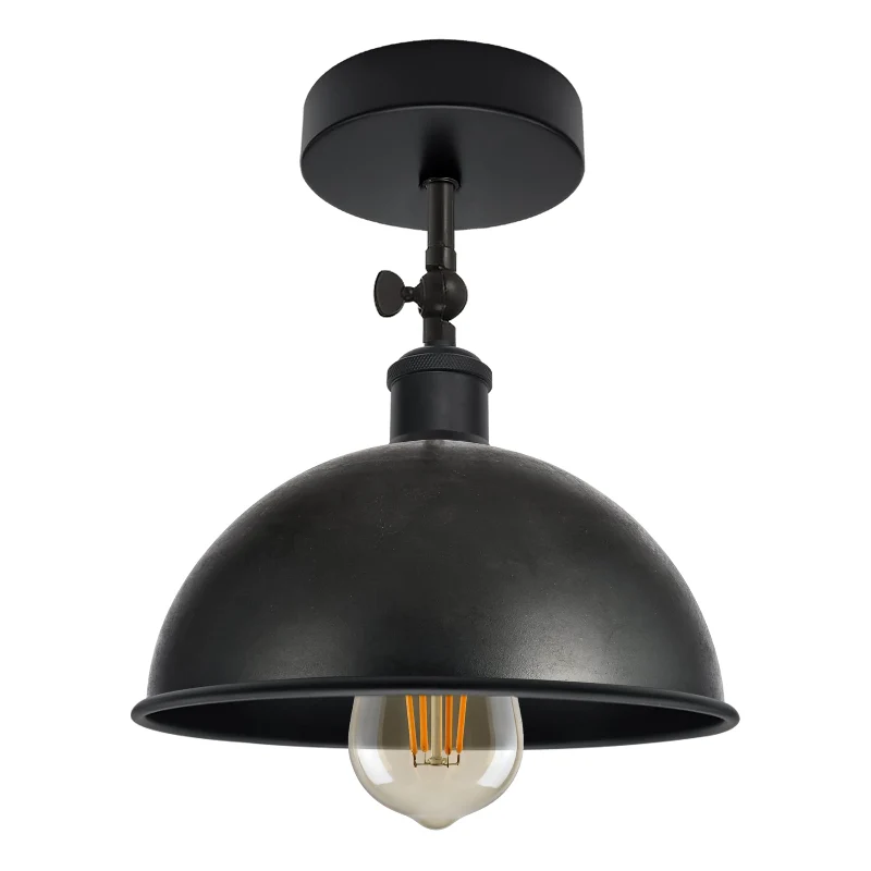 Schwarze Deckenleuchten verstellbar Vintage Deckenlampe~3259