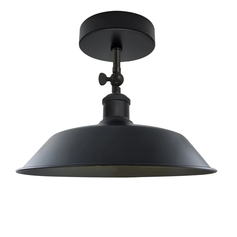 Schwarze Deckenleuchten verstellbar Vintage Deckenlampe~3259