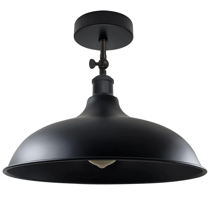Schwarze Deckenleuchten verstellbar Vintage Deckenlampe~3259