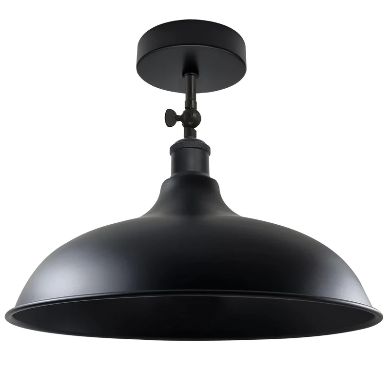 Schwarze Deckenleuchten verstellbar Vintage Deckenlampe~3259