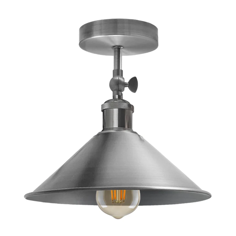Schwarze Deckenleuchten verstellbar Vintage Deckenlampe~3259