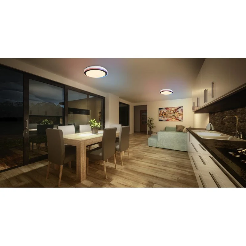 OSRAM SMART + WIFI Magic Deckenleuchte, w/s, 38W, 50cm, 1050lm