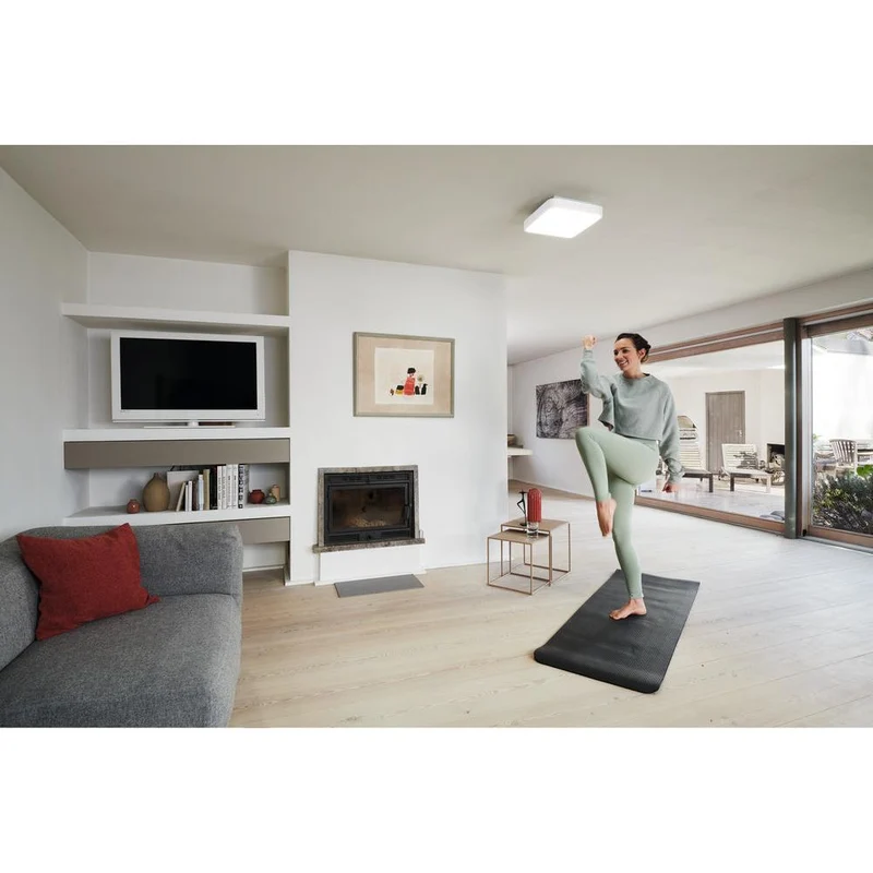 OSRAM Wifi SMART+ ORBIS BACKLIGHT LED Deckenleuchte RGBW mehrfarbig 35x35cm Tunable Weiß 28W / 3000-6500K weiß