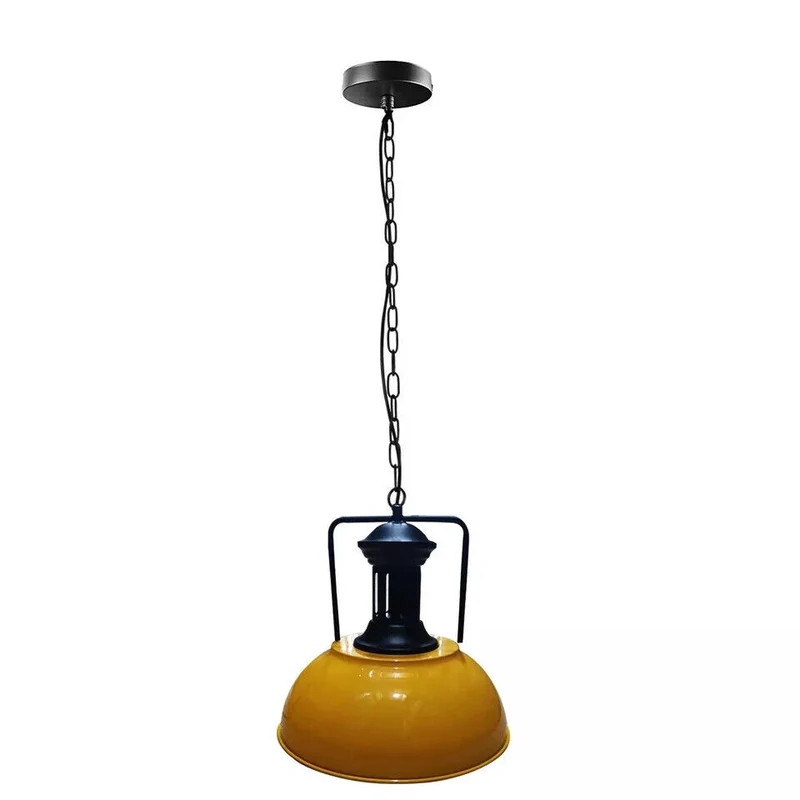 Industrielle Pendelleuchte schwarz modern Hangelampen~3172