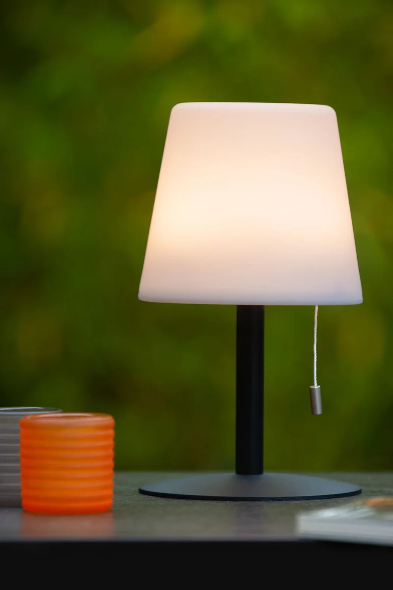 Akku-Außen-Tischlampe Rio LED dimmbar RGB IP44 Multicolor