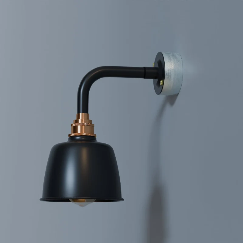 E27 Metall-Lampenfassung mit 20mm Gewinde Rohrleuchten ~3198