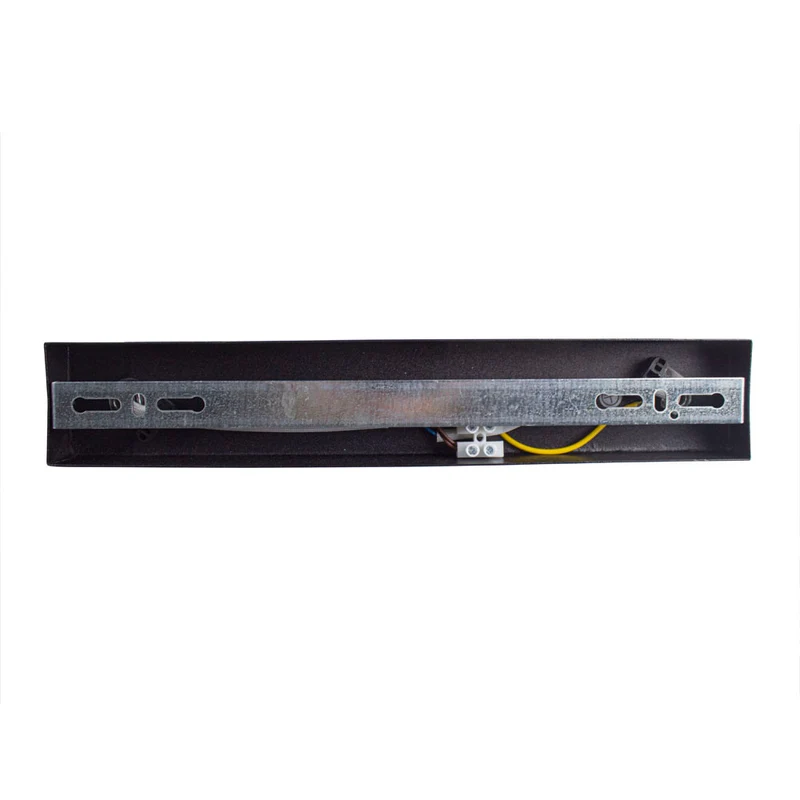 Moderner Deckenstrahler Doppel | schwarz/gold | Bau | 2x GU10 Fassung