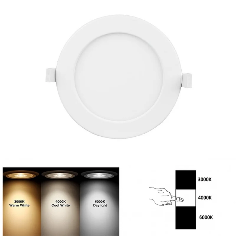 LED-Einbaustrahler rund | 12W | DIMMBAR | Ø150mm | CCT – 3 Lichtfarben