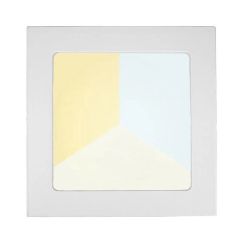 LED Aufbau-Downlight quadratisch | 6W | 122x122mm | CCT – 3 Lichtfarben