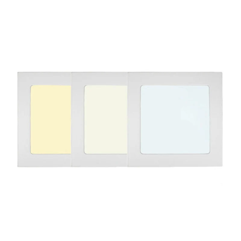 LED Aufbau-Downlight quadratisch | 6W | 122x122mm | CCT – 3 Lichtfarben