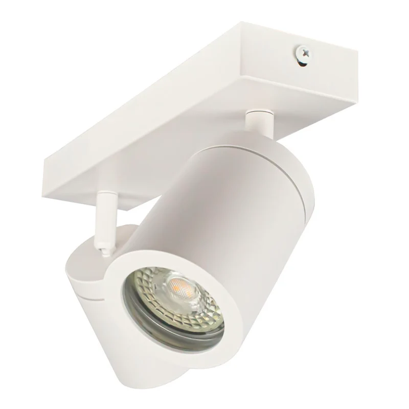 Badezimmer-Deckenstrahler | doppelt | Weiß | IP44 | GU10-Fassung