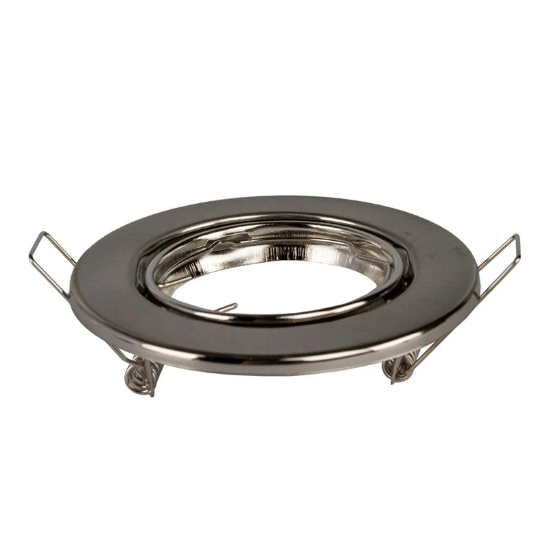 LED-Spot-Leuchte | Neigbar | Ø63mm | Rund | Silber