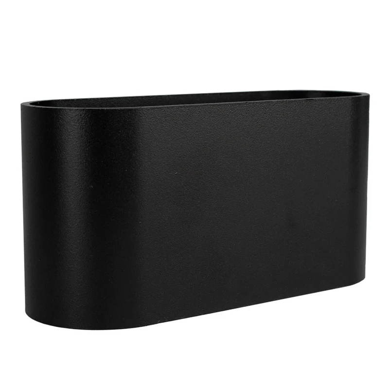 LED Wandleuchte Oval schwarz Tobias | Rund | G9-Fassung