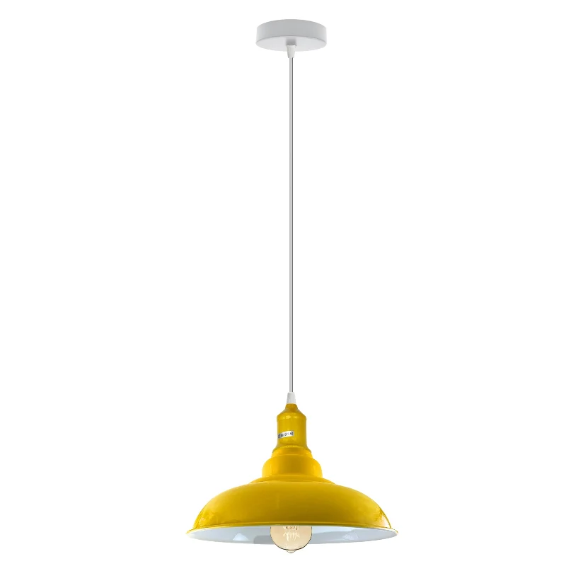 Badezimmerlampen decke hangend lampenschirme gelb~3003