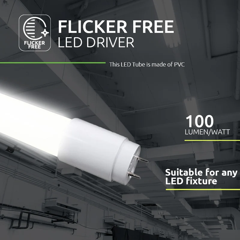 LED T8 Leuchtstoffröhre 18W | 120cm | Ersetzt 36W | Eco-Serie