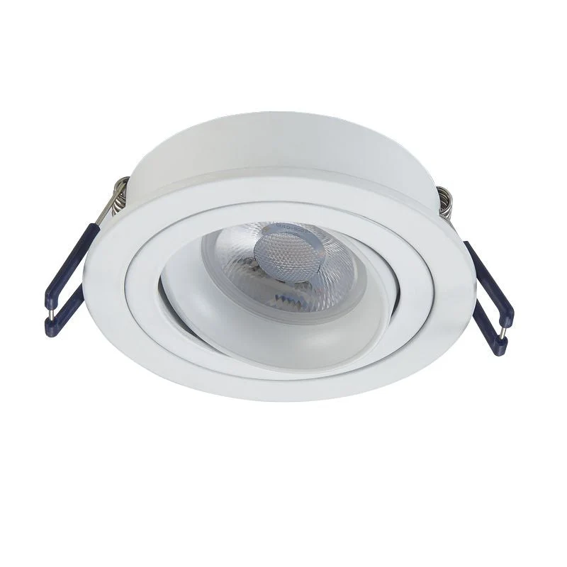 GU10 Spotleuchte | Ø80mm | Neigbar | Single | Rund | Weiß