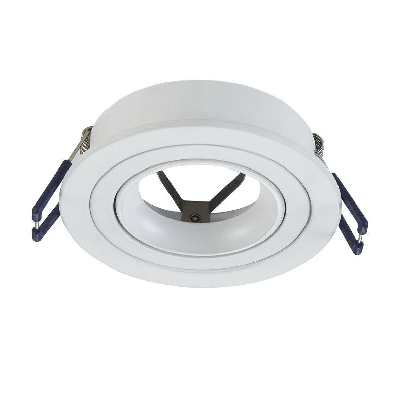 GU10 Spotleuchte | Ø80mm | Neigbar | Single | Rund | Weiß