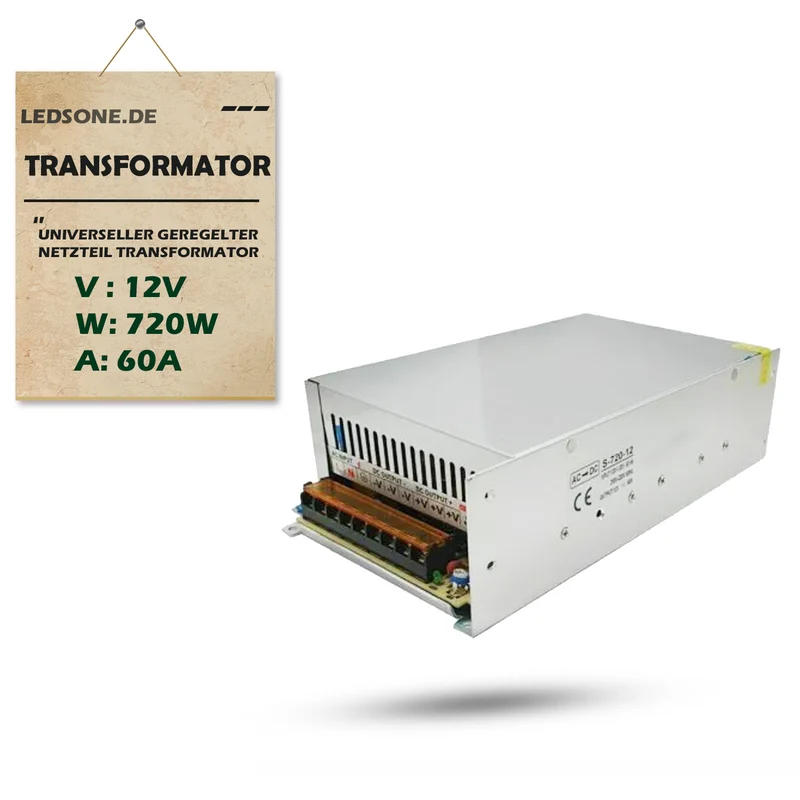 LED Trafo 5V/12V/24V Schaltnetzteil für LED-Streifen~3139