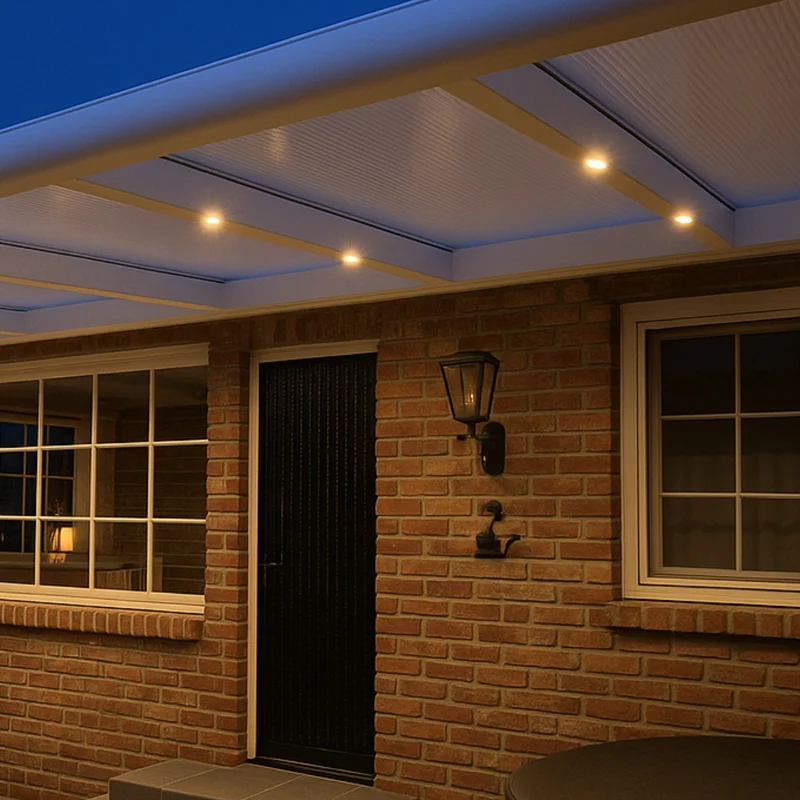 LED-Veranda-Einbaustrahler | Mini | Ø31mm | 1,5W | Dimmbar – Weiß