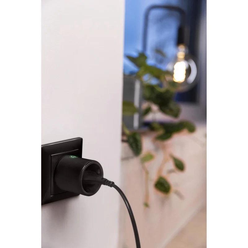 OSRAM Matter SMART+ Plug smarte indoor Steckdose, schwarz