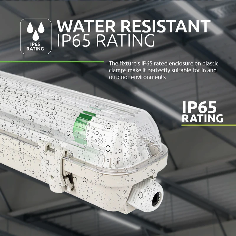 LED-Leuchtstofflampe | 120cm | IP65 wasserdicht | für einzelne LED-Leuchtstoffröhre | High serie