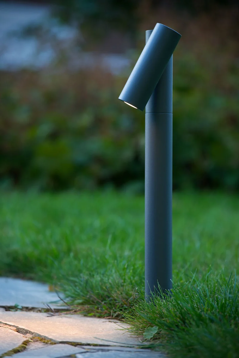 LED-Pollerleuchte Tatum schwenkbar IP65 43cm Warmweiß