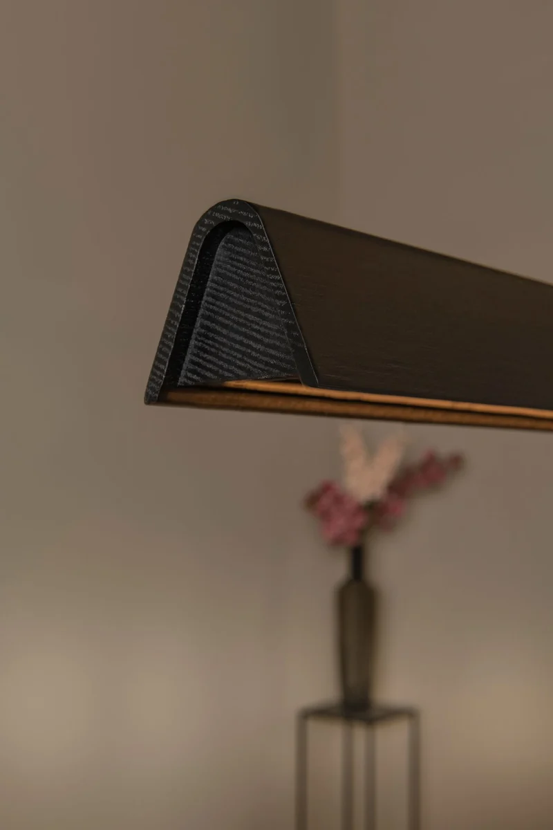 LED-Pendelleuchte Felsted dimmbar mit CCT Schwarz