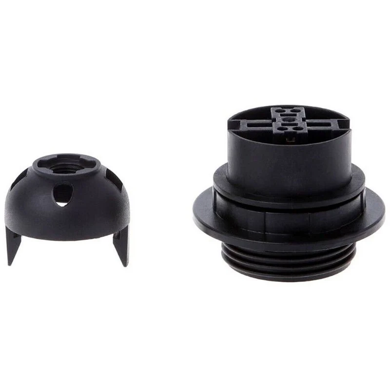 Lampenschirm Lampenfassung Kragenring Adapter Lampenfassung Weiß Schwarz~3105
