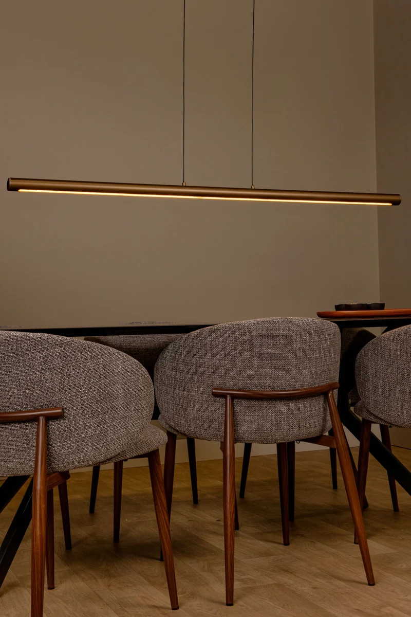 LED-Pendelleuchte Griffith Bronze 140cm CCT Touchdimmer
