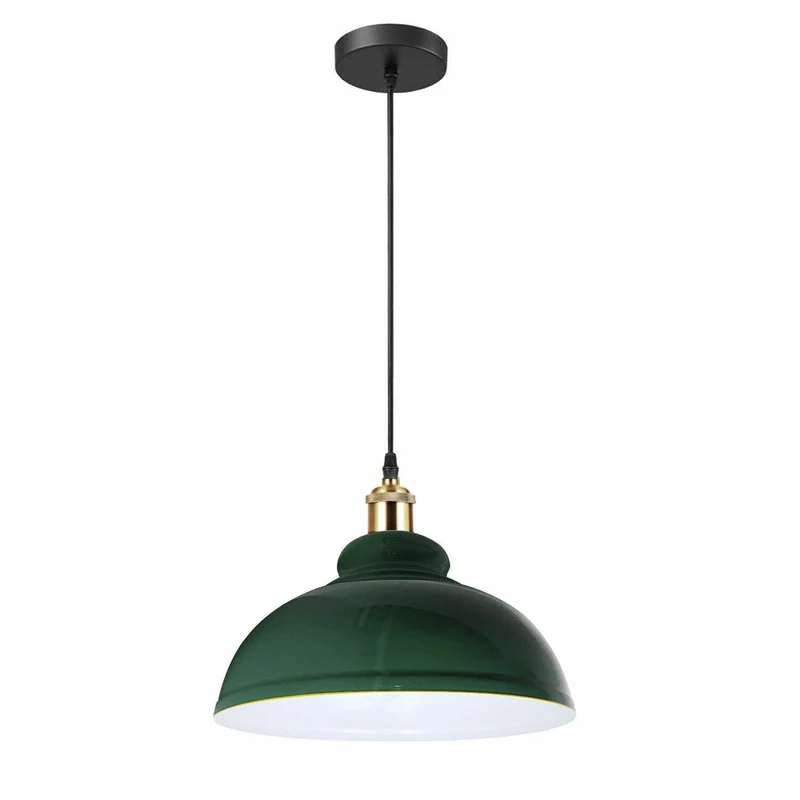 Industrielle lumière vintage Suspension métal Lampe Loft pour Restaurant ~2993