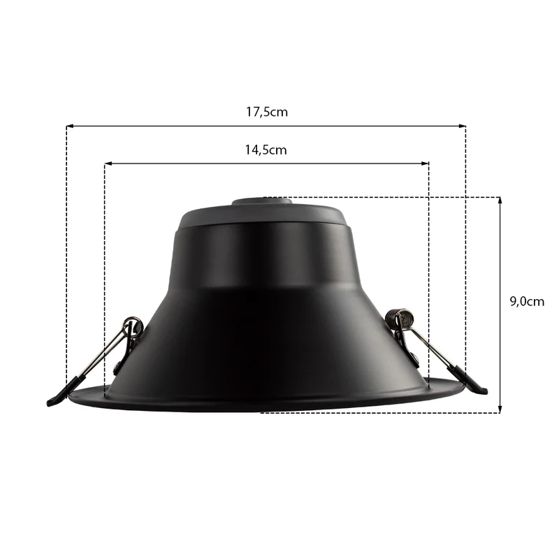 LED-Einbaustrahler | Dimmbar | 15W | Ø145 | CCT – Farbwechsel