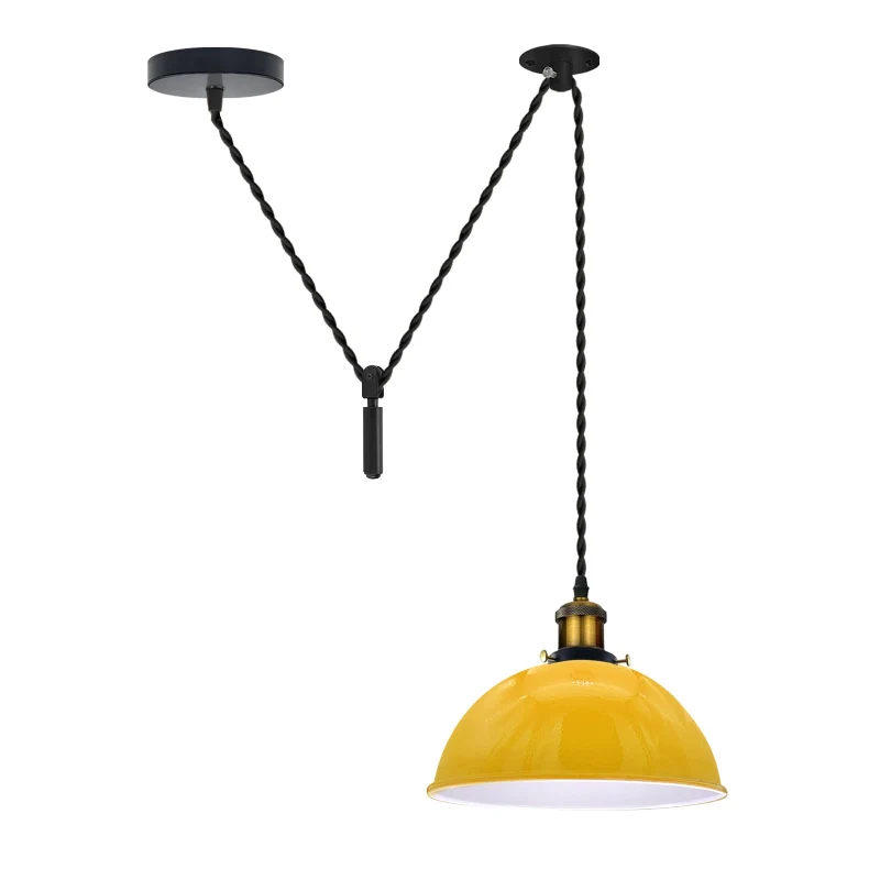 LED Hängelampe E27 |Industrielle Pendelleuchte |Moderne Deckenlampe~3070