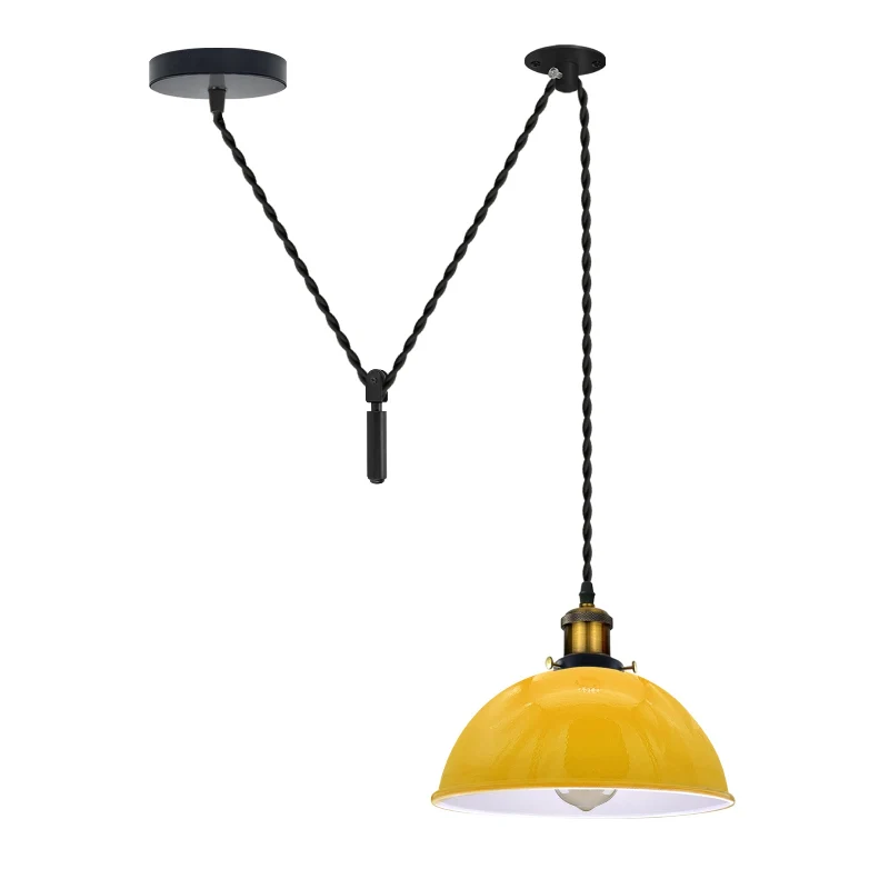 LED Hängelampe E27 |Industrielle Pendelleuchte |Moderne Deckenlampe~3070