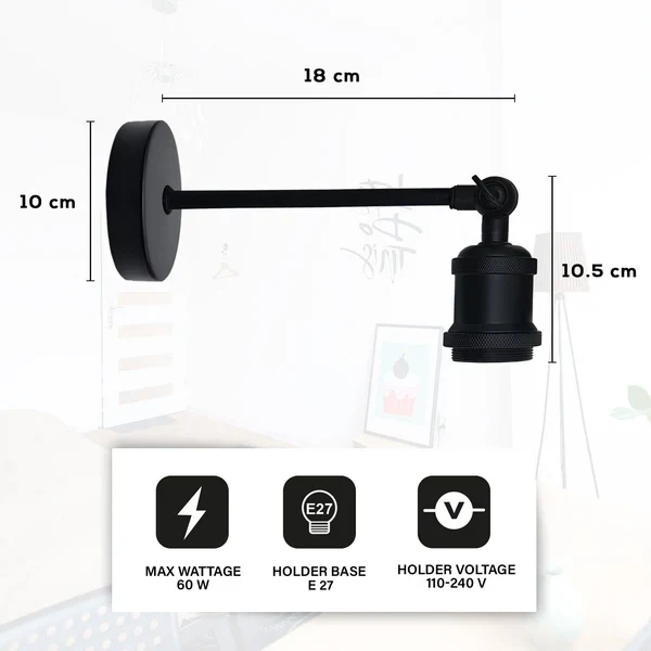 Fassungen lampen e27 wandleuchte für Flur Ideen~3061