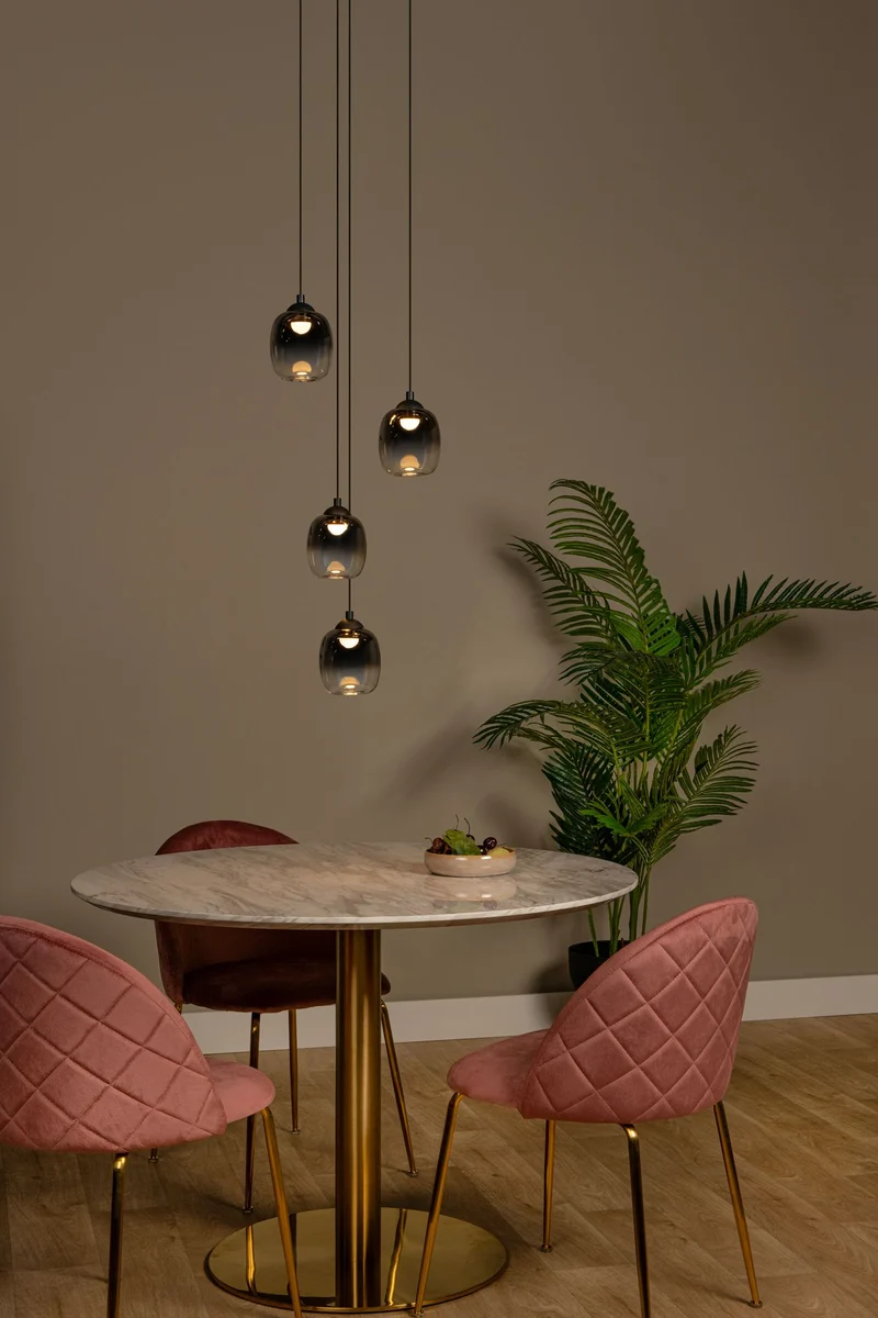 LED-Pendelleuchte Tamino 4-flammig dimmbar