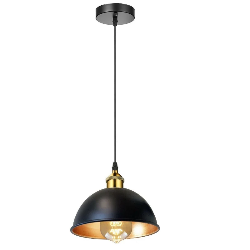Schwarz Pendelleuchte & Hängelampe E27 Lampenfassung ~ 2903
