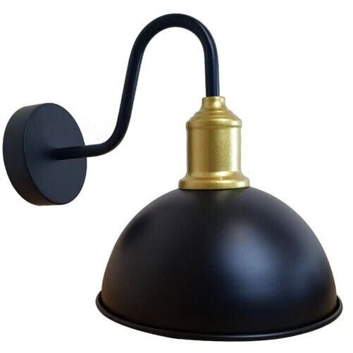 Moderner Schwarzer Lampenschirm für Wandleuchten~2902