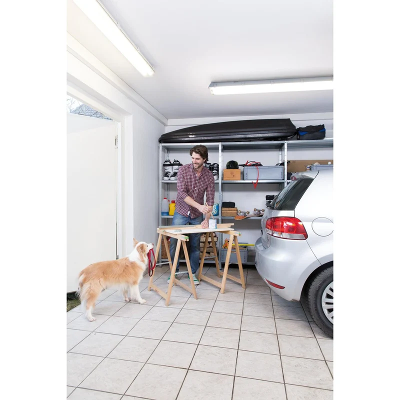 OSRAM LED Feuchtraum-Leuchte, Kaltweiß, 1565 mm x 72,0 mm x 86,0 mm, SubMARINE Mit 1x Wechselbarer Led Röhre 1,5m Länge