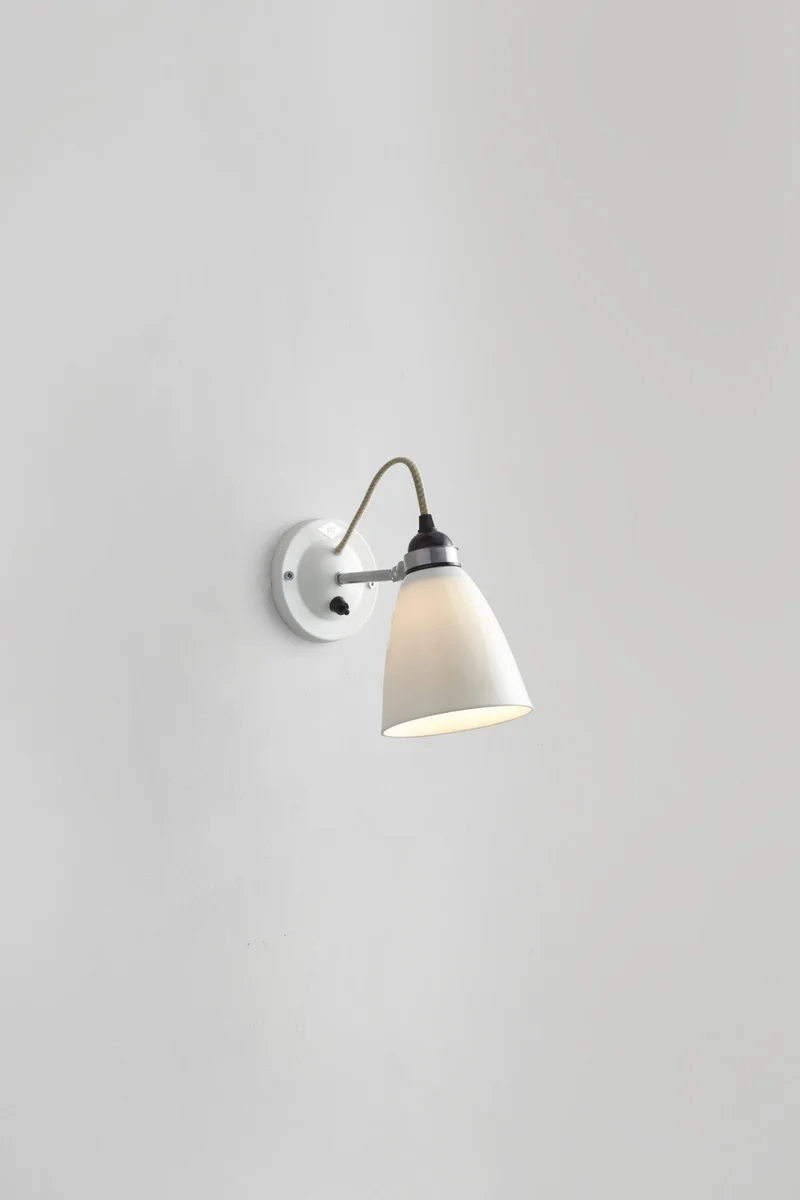 Hector Medium Dome Wall Light Switched
