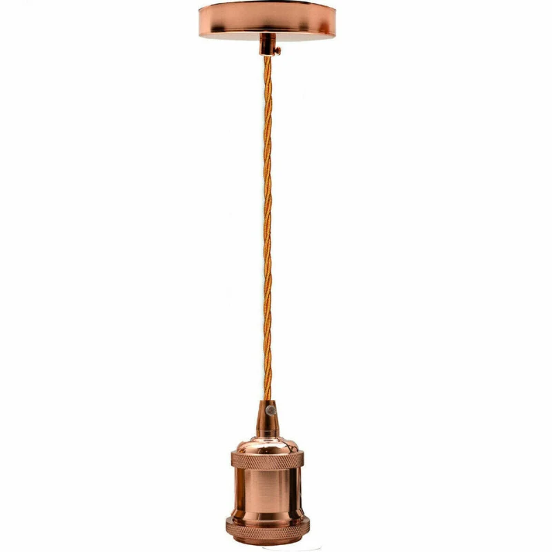 Vintage Mini Pendelleuchte-Roségold~3027