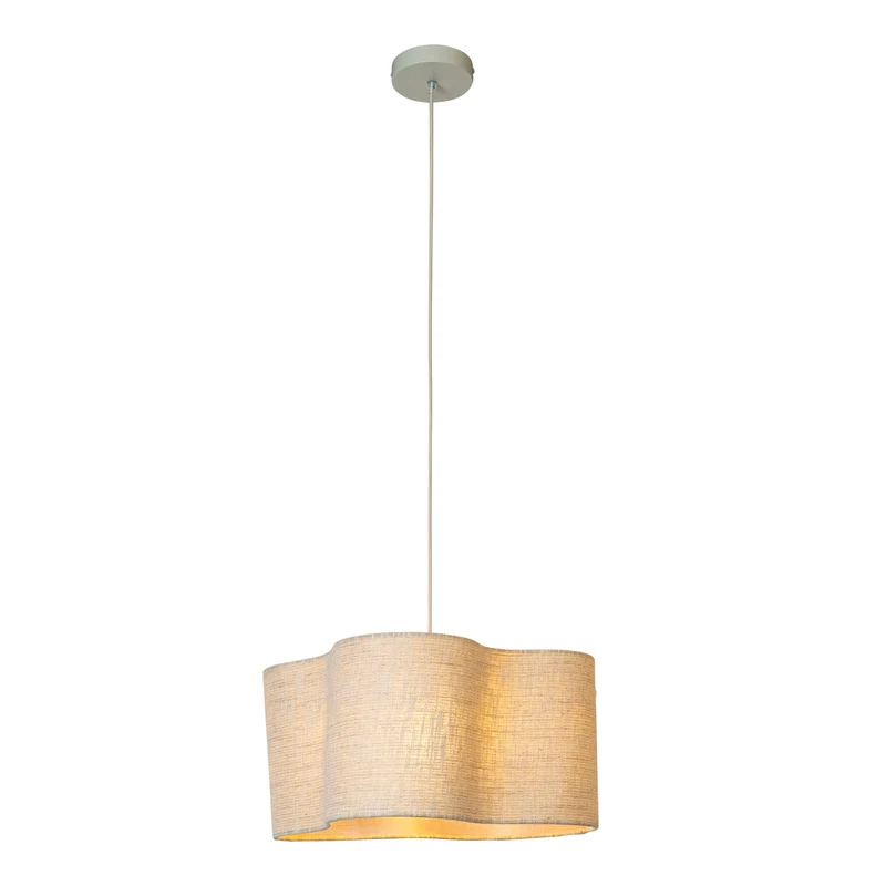 Pendelleuchte Chantal mit Stoffschirm 50cm