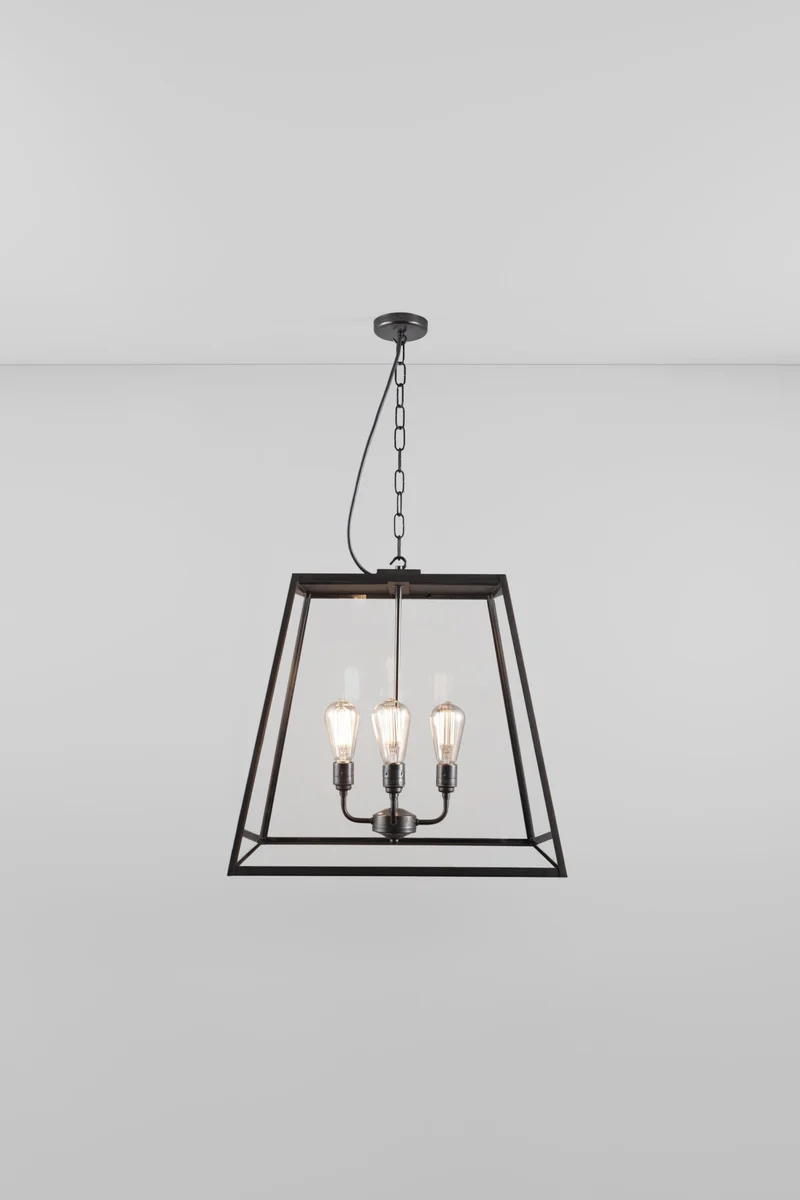 Quad Extra Large Pendant, Closed Top