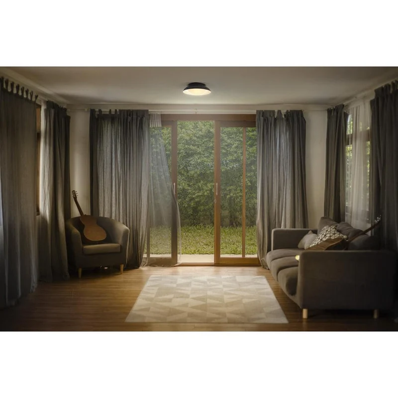 OSRAM ORBIS MILAN Deckenleuchte 305mm, schwarz, 2xE27