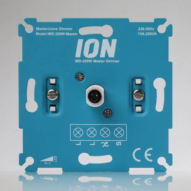ION LED-Master-Dimmer + Slave-Dimmer | für Hotelvermittlung | 0,3–200 W