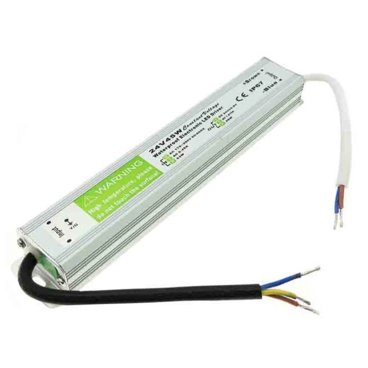wasserdichter LED-Treiber AC 110-230V in DC 24V 45W Netzteil IP67 transformator~ 2845