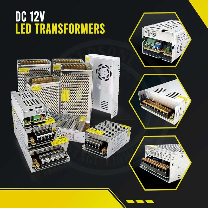12V LED-Transformator 15W Stabiles Netzteil IP20 ~2839